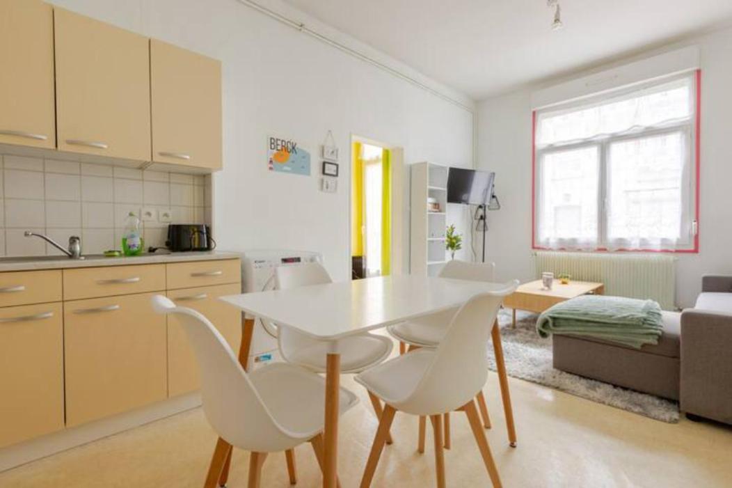 ++++ Central Charmant 70M2 Avec Balcon, Mer A 200 M Et Rue Pietonne A 300 M ++++ Berck Экстерьер фото