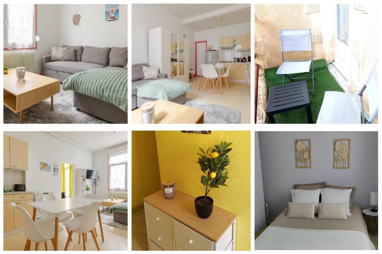 ++++ Central Charmant 70M2 Avec Balcon, Mer A 200 M Et Rue Pietonne A 300 M ++++ Berck Экстерьер фото